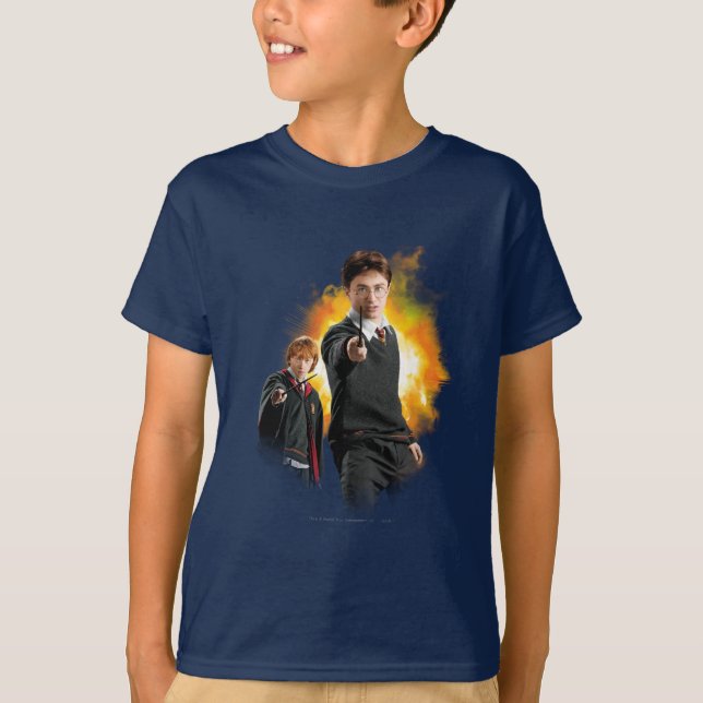 Harry Potter and Ron Weasely T-Shirt (Front)