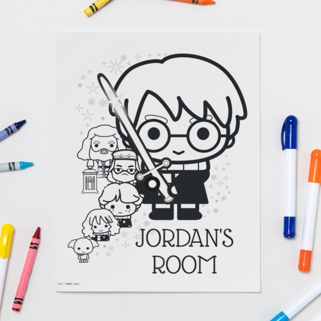 HARRY POTTER AND THE CHAMBER OF SECRETS™ Coloring Poster (Creator Uploaded)