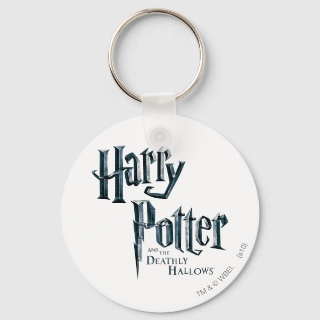 Harry Potter and the Deathly Hallows Logo 1 Key Ring (Front)
