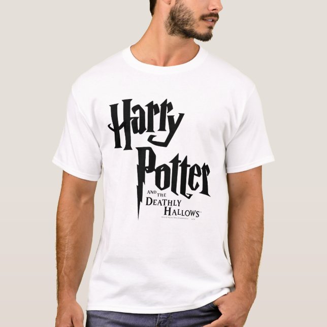 Harry Potter and the Deathly Hallows Logo 2 T-Shirt (Front)
