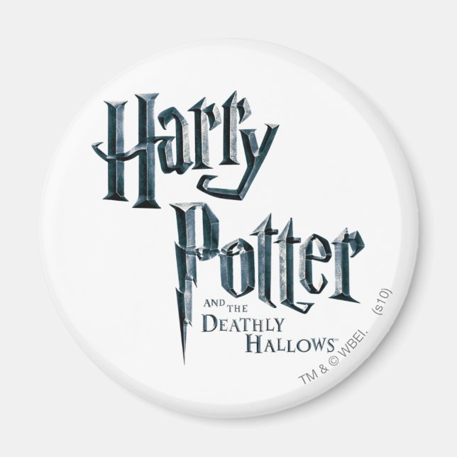 Harry Potter and the Deathly Hallows Logo 3 Magnet (Front)