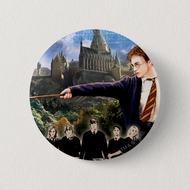 HARRY POTTER AND THE ORDER OF THE PHOENIX™ 6 CM ROUND BADGE (Front)