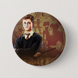 HARRY POTTER AND THE ORDER OF THE PHOENIX™ Collage 6 Cm Round Badge