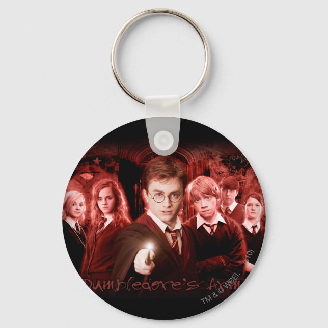 HARRY POTTER AND THE ORDER OF THE PHOENIX™ Red Key Ring (Front)