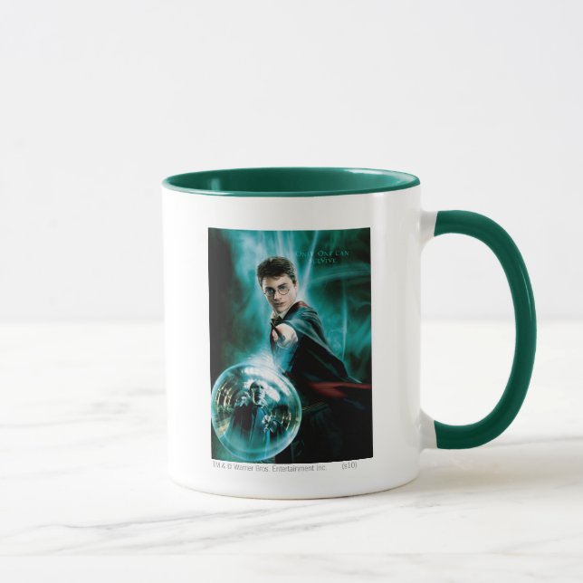 Harry Potter and Voldemort Only One Can Survive Mug (Right)
