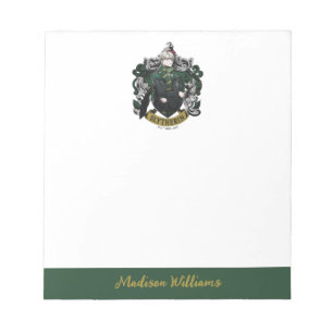 HARRY POTTER™ Anime Draco Malfoy House Crest Notepad