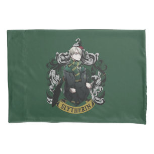 HARRY POTTER™   Anime Draco Malfoy House Crest Pillowcase