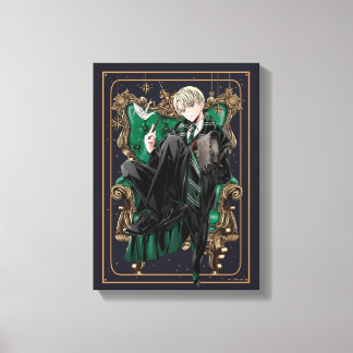 HARRY POTTER™ | Anime Draco Malfoy Seated Canvas Print