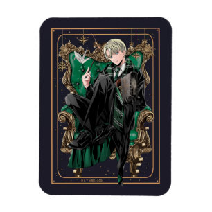 HARRY POTTER™   Anime Draco Malfoy Seated Magnet