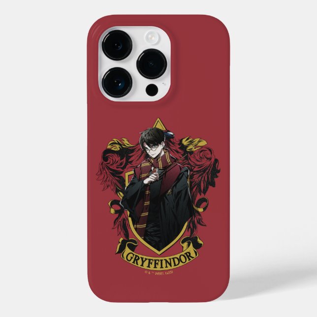 HARRY POTTER™ | Anime HARRY POTTER™ Crest Case-Mate iPhone Case (Back)