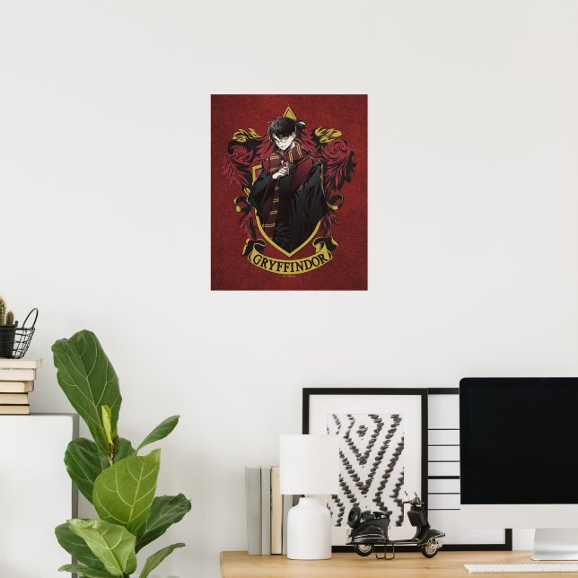 HARRY POTTER™ | Anime HARRY POTTER™ Crest Poster (Home Office)