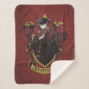 HARRY POTTER™   Anime HARRY POTTER™ Crest Sherpa Blanket