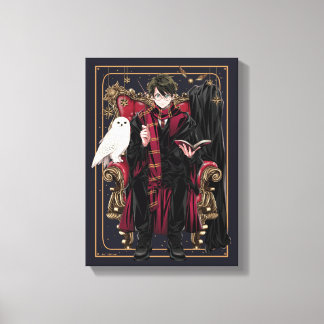 HARRY POTTER™ | Anime HARRY POTTER™ Seated Canvas Print