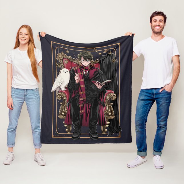 HARRY POTTER™ | Anime HARRY POTTER™ Seated Fleece Blanket (In Situ)