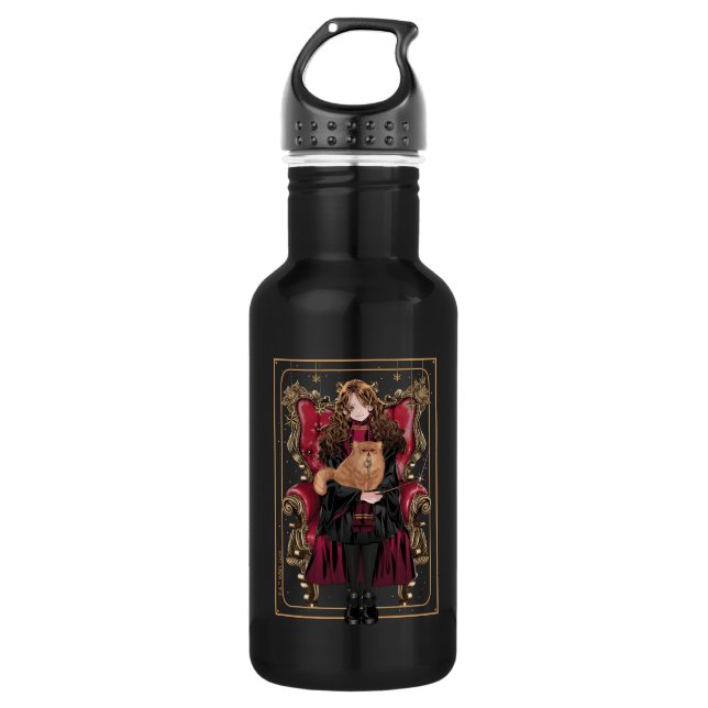 HARRY POTTER™ | Anime Hermione Granger Seated 532 Ml Water Bottle (Front)
