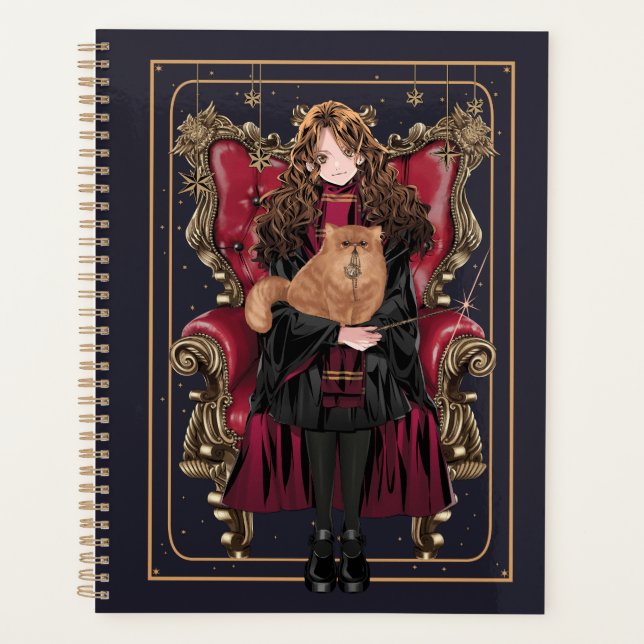 HARRY POTTER™ | Anime Hermione Granger Seated Planner (Front)