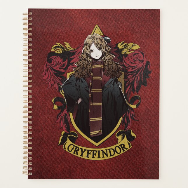 HARRY POTTER™ | Anime Hermione House Crest Planner (Front)