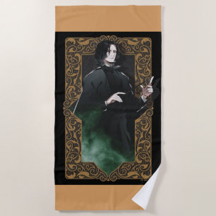 HARRY POTTER™   Anime Snape Frame Graphic Beach Towel