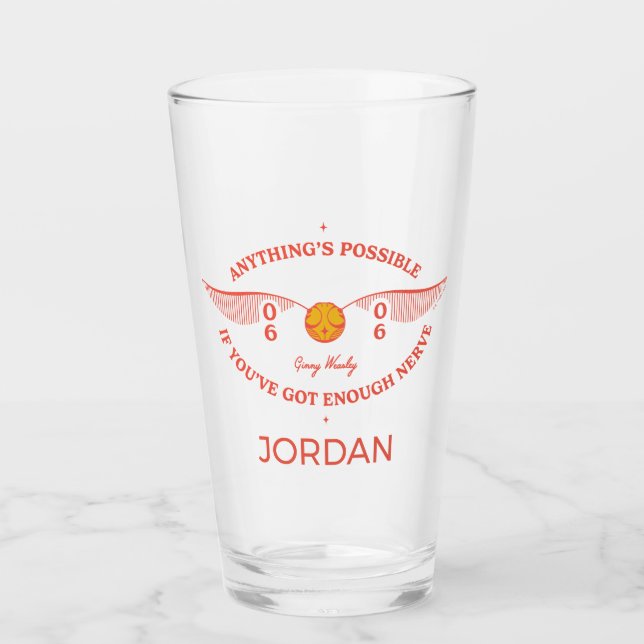HARRY POTTER™ | Anything's Possible Glass (Front)