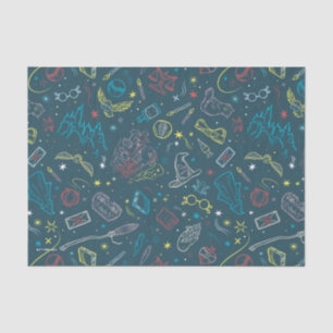 HARRY POTTER™ Artefacts Line Art Pattern Tissue Paper