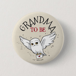 Harry Potter Baby Shower   Grandma To Be 6 Cm Round Badge