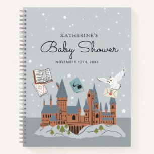 Harry Potter   Baby Shower Guest Gift List Notebook