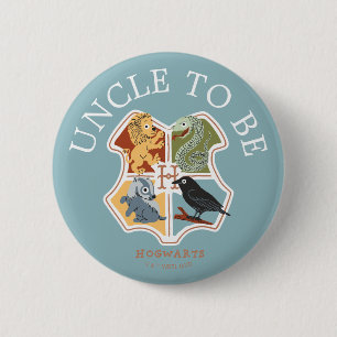 Harry Potter Baby Shower   Uncle To Be 6 Cm Round Badge
