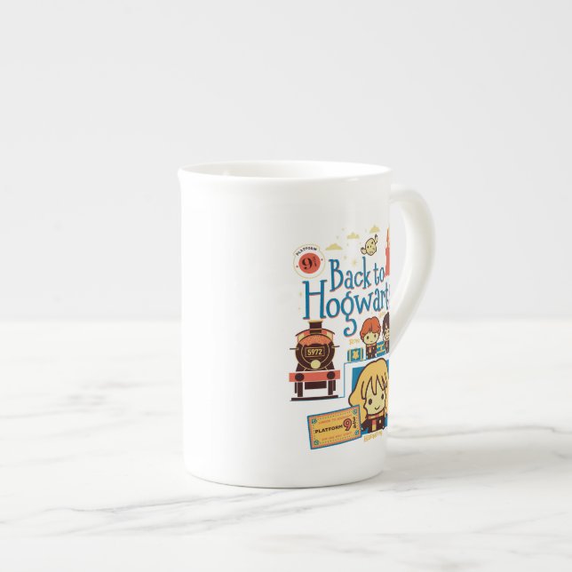 HARRY POTTER™ | BACK TO HOGWARTS™ BONE CHINA MUG (Front Right)