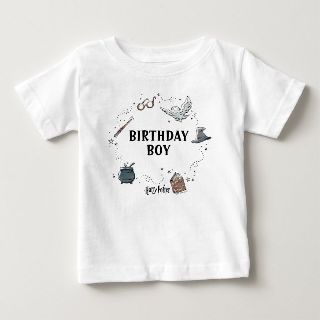 Harry Potter Birthday Baby T-Shirt (Front)