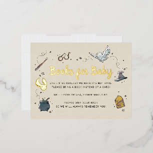 Harry Potter - Books for Baby Invitation