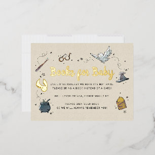 Harry Potter - Books for Baby Invitation