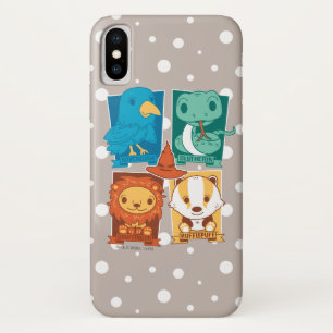 HARRY POTTER™   CARTOON HOGWARTS™ HOUSES iPhone X CASE