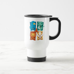 HARRY POTTER™   CARTOON HOGWARTS™ HOUSES TRAVEL MUG