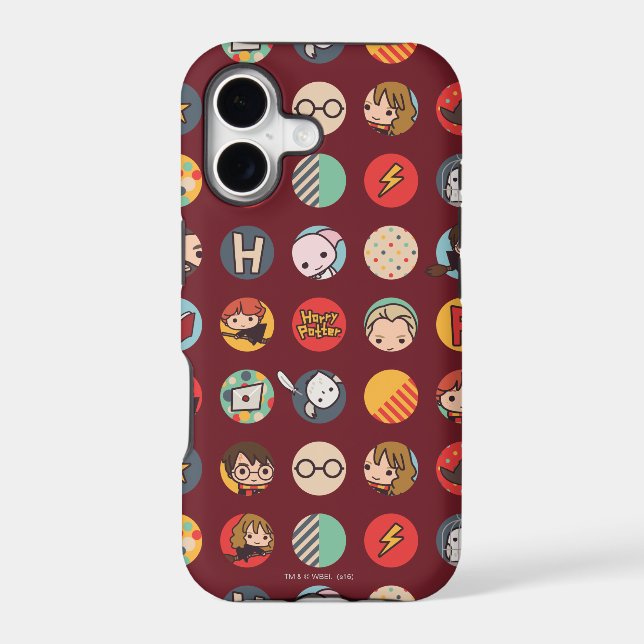 Harry Potter Cartoon Icons Pattern (Back)
