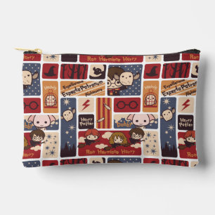 Harry Potter Cartoon Scenes Pattern Accessory Pouch