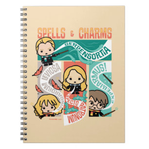 HARRY POTTER™   CARTOON SPELLS & CHARMS NOTEBOOK