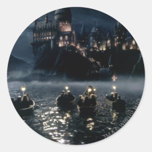 Harry Potter Castle Arrival at Hogwarts Classic Round Sticker