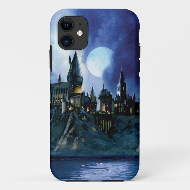 Harry Potter Castle | Hogwarts at Night Case-Mate iPhone Case (Back)