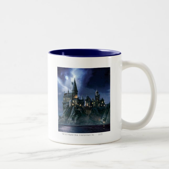 Harry Potter Castle | Moonlit Hogwarts Two-Tone Coffee Mug (Right)