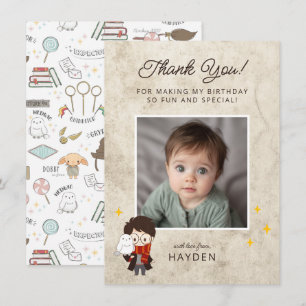 HARRY POTTER™ Character Magical Arch Birthday Thank You Card