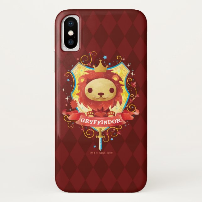 Harry Potter | Charming GRYFFINDOR™ Crest Case-Mate iPhone Case (Back)