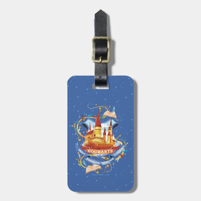 Harry Potter | Charming HOGWARTS™ Castle Luggage Tag (Front Vertical)