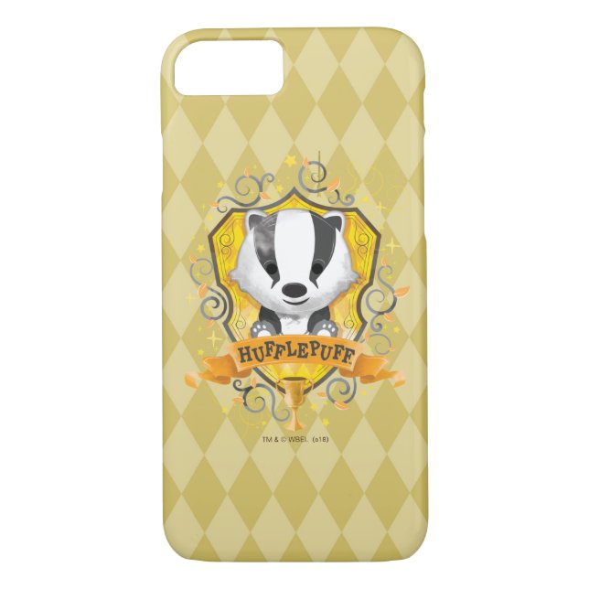 Harry Potter | Charming HUFFLEPUFF™ Crest Case-Mate iPhone Case (Back)