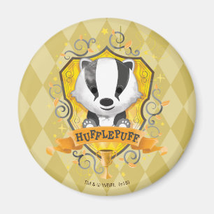 Harry Potter Charming HUFFLEPUFF™ Crest Magnet