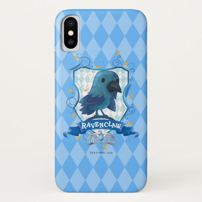 Harry Potter | Charming RAVENCLAW™ Crest Case-Mate iPhone Case (Back)