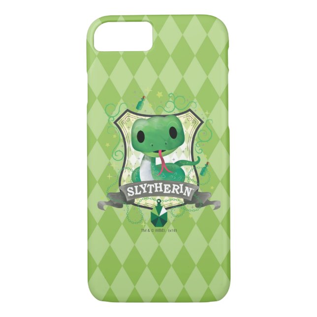Harry Potter | Charming SLYTHERIN™ Crest Case-Mate iPhone Case (Back)