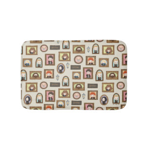 HARRY POTTER™ Chibi Picture Frame Pattern Bath Mat