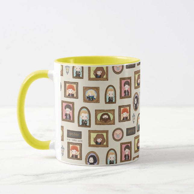 HARRY POTTER™ Chibi Picture Frame Pattern Mug (Left)