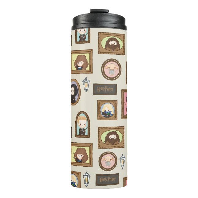 HARRY POTTER™ Chibi Picture Frame Pattern Thermal Tumbler (Front)