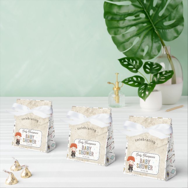 Harry Potter Chibi Ron Weasley Wizard Baby Shower Favour Box (Multiple)